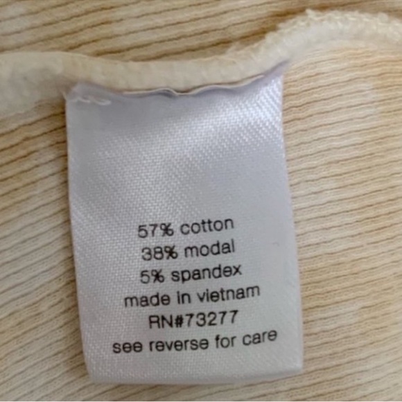 3/$19 Elizabeth and James ribbed tie dye stretch tank top - Picture 7 of 8